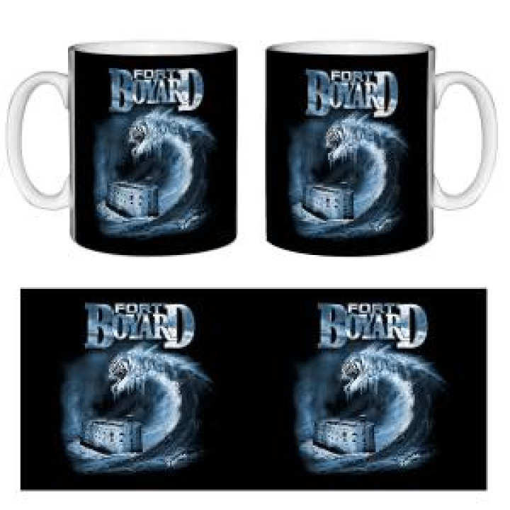 Mug blanc Vague Tigre Fort Boyard Fouras Blanc Taille unique