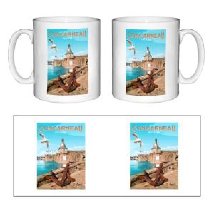 Mug blanc Version Concarneau Blanc Taille unique