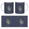 Mug blanc Vieux Loup de Mer Belle &Icirc;le en Mer Blanc Taille unique