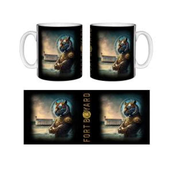 Mug blanc Vue du Fort Maitre du Temps Fort Boyard Blanc Taille unique