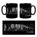 Mug noir Dragon de Komodo Zoo de Beauval Noir Taille unique