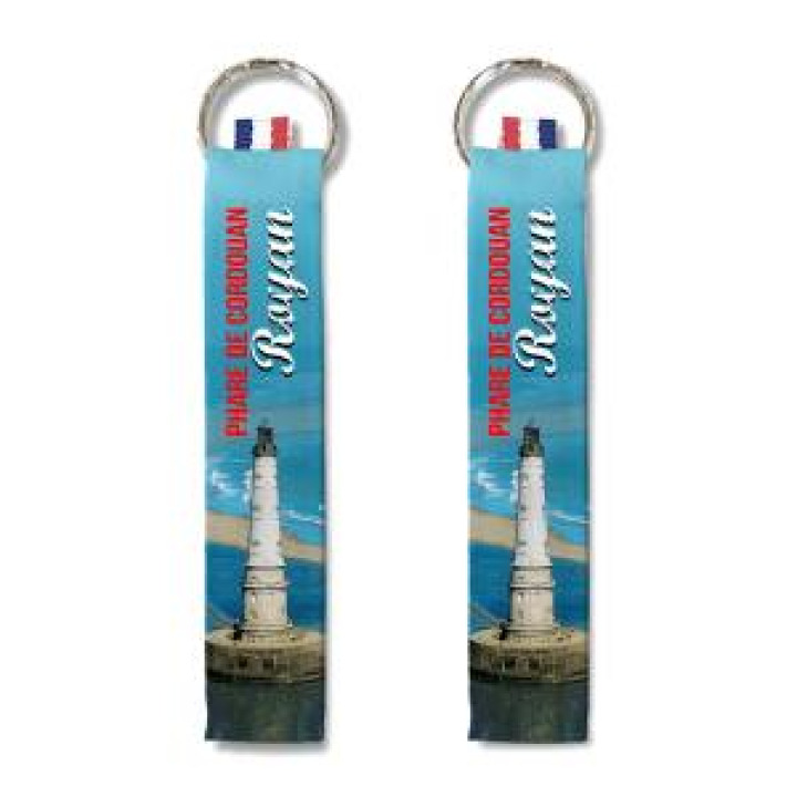 Porteclés allover Fond de Mer avec le Phare de Cordouan Royan Phare de Cordouan Blanc Taille unique