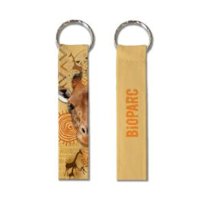 Porteclés allover Girafe Intemporel Bioparc Blanc Taille unique