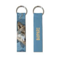 Porte-clés all-over Loup Intemporel (Bleu Beige) Bioparc Blanc Taille unique