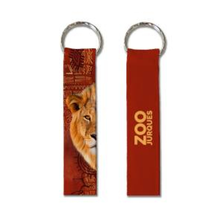 Porteclés allover Porte Clefs Lion Intemporel Zoo de Jurques Blanc Taille unique
