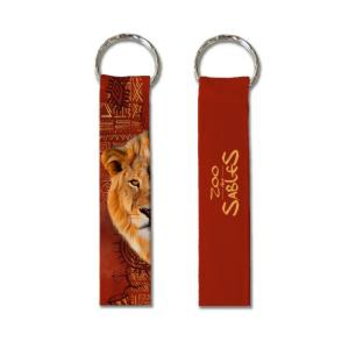 Porteclés allover Porte Clefs Lion Intemporel Zoo des Sables dOlonne Blanc Taille unique