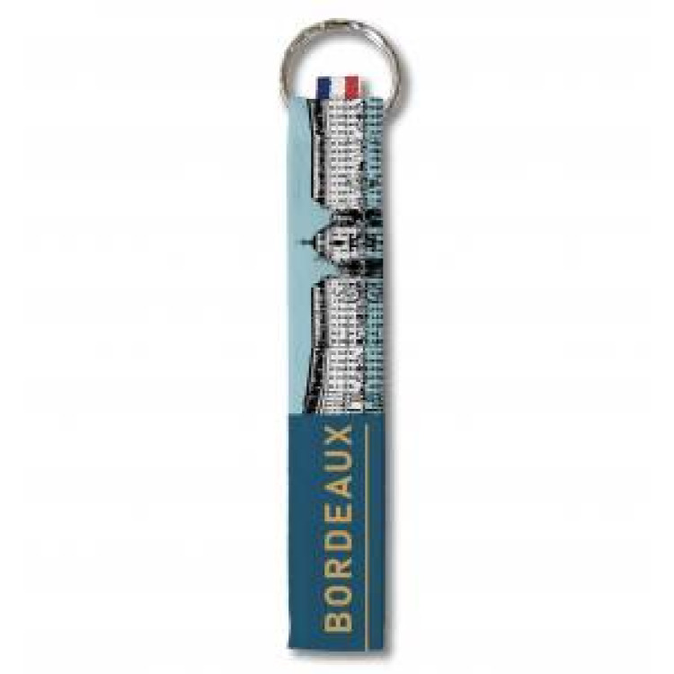 Porte-clés all-over Porte Clefs Miroir D'eau Bordeaux Blanc Taille unique