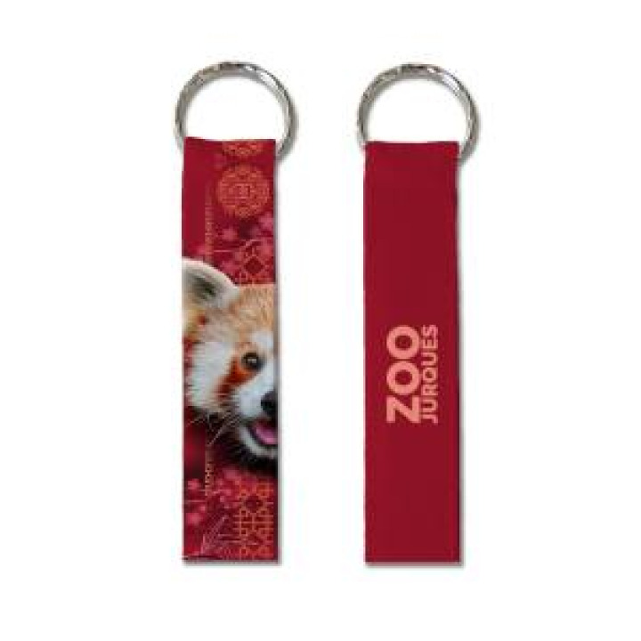Porteclés allover Porte Clefs Panda Roux Intemporel Zoo de Jurques Blanc Taille unique