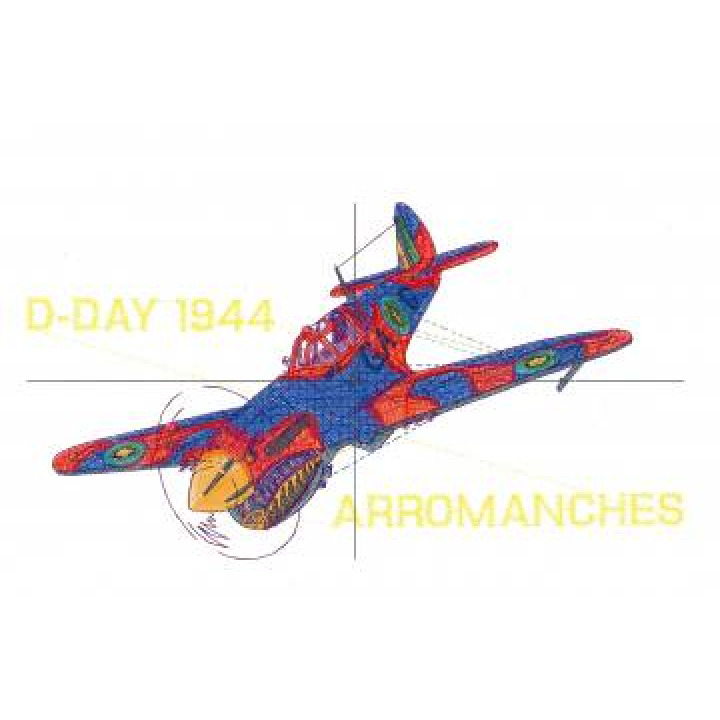PR50305  Broderie Pr50305 Ref 17943 Arromanches DDay 1944
