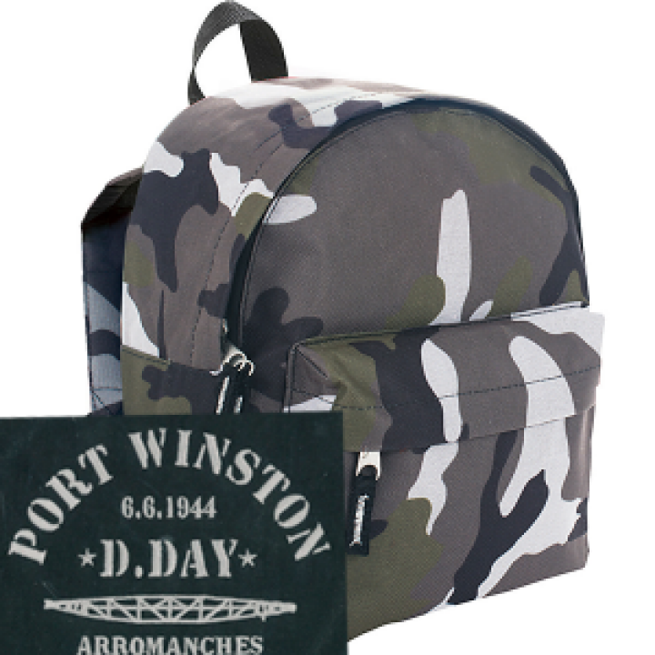 Sac à dos E1198 Ref 29096 Port Winston Modèle Sac à Dos Camouflage Taille unique