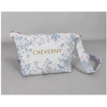 Sac besace all-over Toile de Jouy Cheverny (Bleu) Blanc Taille unique