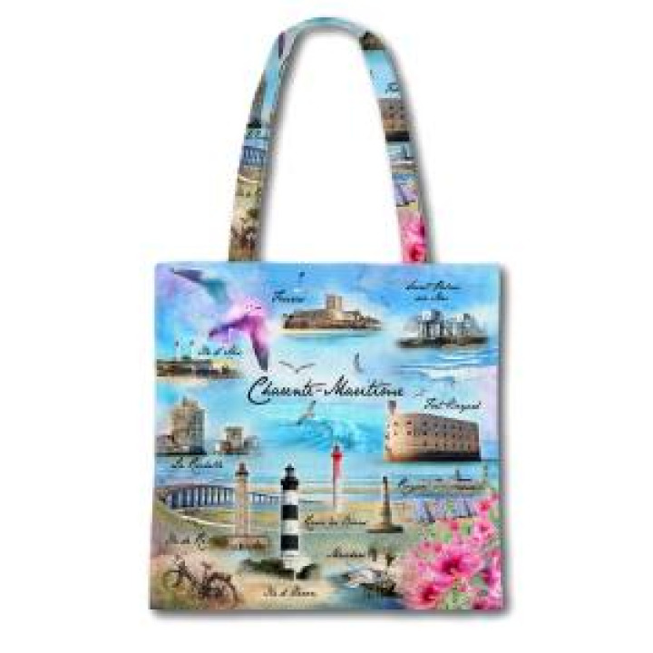 Sac Décor Charente Maritime Blanc Taille unique
