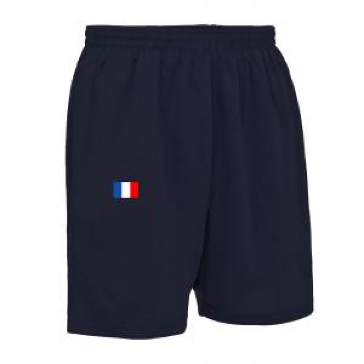 Short E1322 Ref 35101 Drapeau Francais sur Jambe droite French Navy S