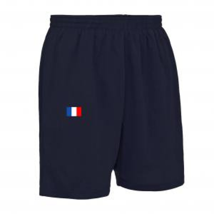 Short E1322 Ref/ 35101 Drapeau Francais sur Jambe droite French Navy S