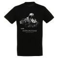 Sweatshirt à capuche bio Hippopotame Parc Animalier d’Auvergne Black S