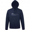 Sweatshirt &agrave; capuche Br&eacute;hat : Petit Coin de Paradis.... (Exclusif) Gris Chin&eacute; XS