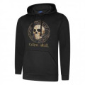 Sweatshirt &agrave; capuche Celtic Skull T&ecirc;te de Mort Noir S