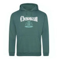 Sweatshirt à capuche Château D E Chenonceau Ddh Moss Green S