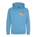 Sweatshirt à capuche enfant Bella Hellendoorn HAWAIIAN BLUE / oxford navy 7/8 ans