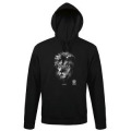 Sweatshirt &agrave; capuche enfant Kassai (Mod&egrave;le Exclusif) Gamme Black Zoo de Thoiry Jet Black 7/8 ans
