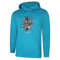 Sweatshirt à capuche enfant Loup Native Tribes Bioparc Sapphire Blue 7/8 ans