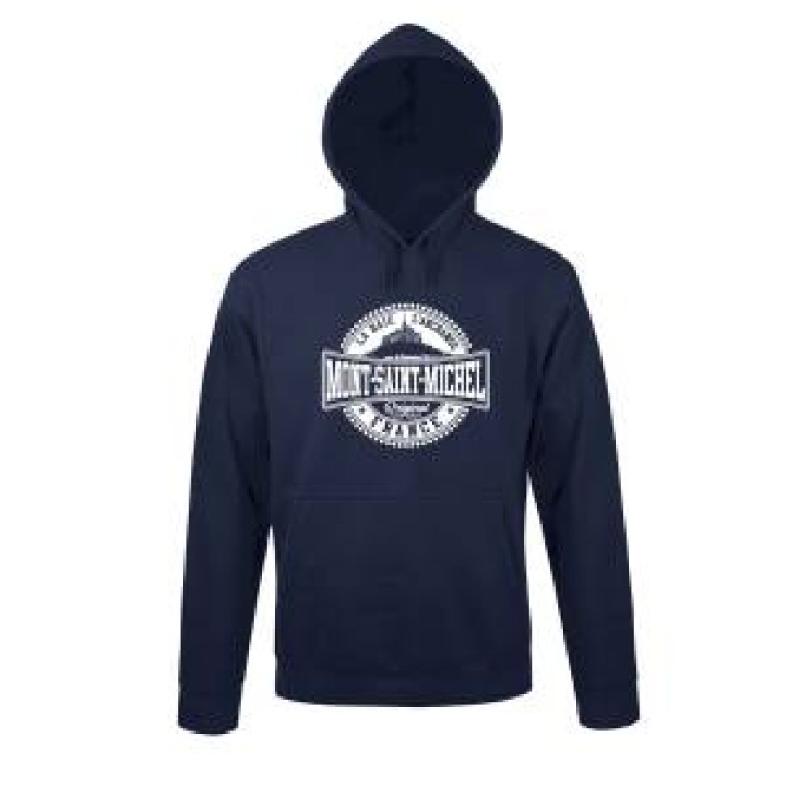 Sweatshirt à capuche enfant Mont Saint Michel University New French Navy 34 ans