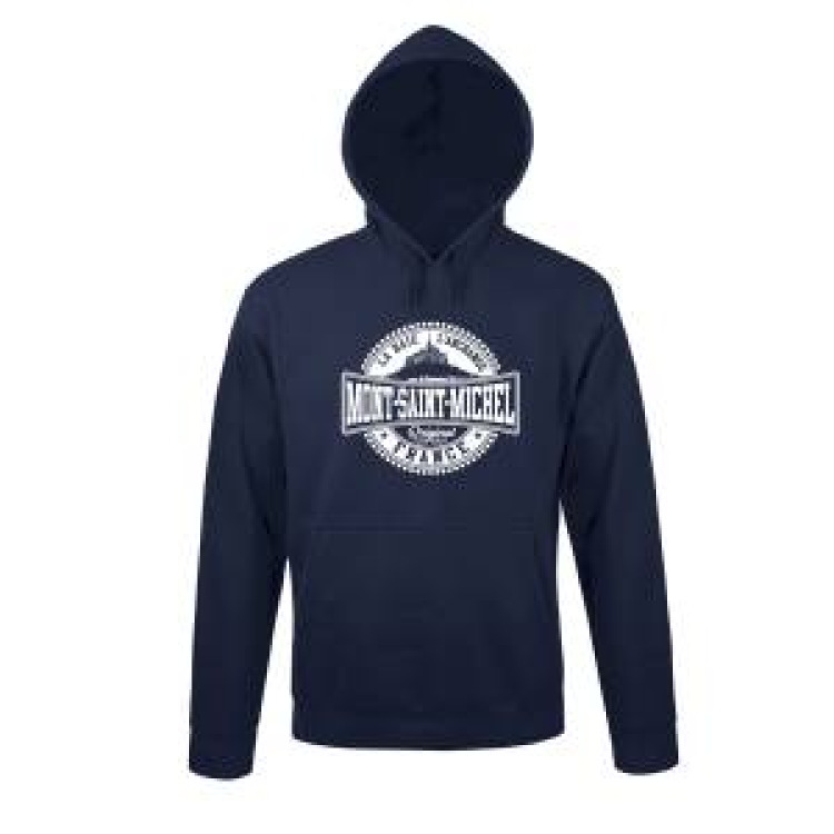 Sweatshirt à capuche enfant Mont Saint Michel University New French Navy 7/8 ans
