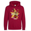 Sweatshirt à capuche enfant Ready of Adventure Hellendoorn Red Hot Chili 5/6 ans