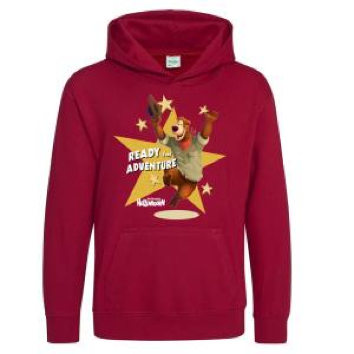 Sweatshirt à capuche enfant Ready of Adventure Hellendoorn Red Hot Chili 78 ans
