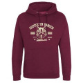Sweatshirt à capuche enfant Sérigraphie Loup Espèce en Danger Bioparc Sky Blue 7/8 ans