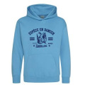 Sweatshirt à capuche enfant Sérigraphie Rhino Espèce en Danger Bioparc Airforce Blue 7/8 ans