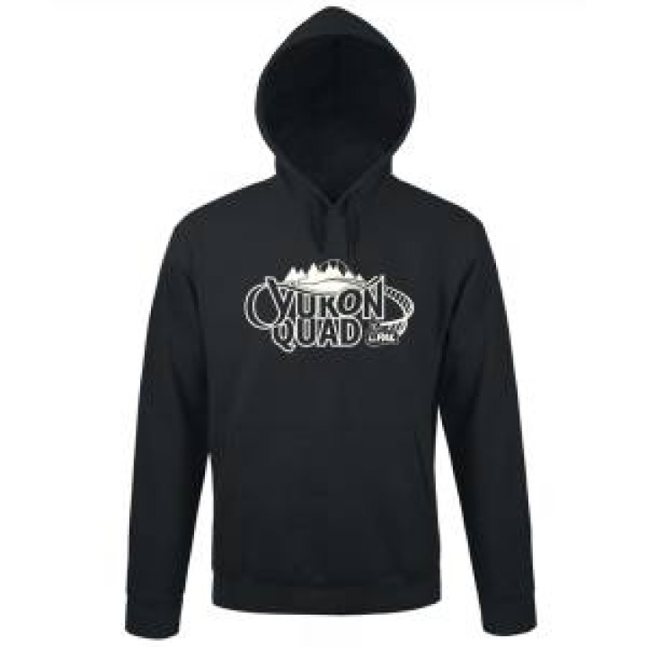 Sweatshirt à capuche enfant Sérigraphie Yukon Quad le Pal Jet Black 56 ans