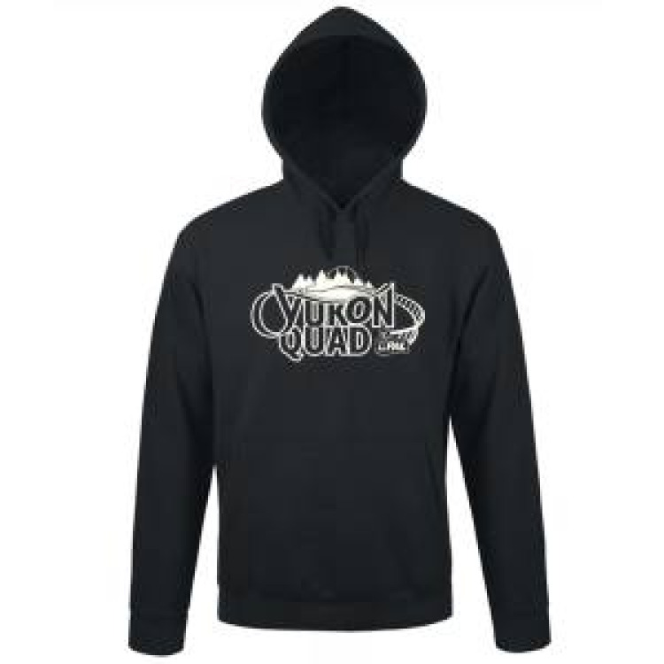 Sweatshirt à capuche enfant Sérigraphie Yukon Quad le Pal Jet Black 9/11 ans