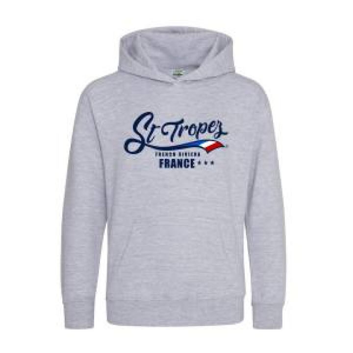 Sweatshirt à capuche enfant St Tropez French Riviera France Candyfloss Pink 56 ans