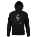 Sweatshirt &agrave; capuche enfant Unesco (Mod&egrave;le Exclusif) Gamme Black Zoo de Thoiry Jet Black 7/8 ans