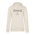 Sweatshirt à capuche femme bio Château D E Chenonceau Ddh Black pure XS