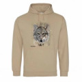 Sweatshirt à capuche femme Loup Native Tribes Réserve de la Haute Touche Nude S