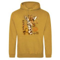 Sweatshirt à capuche Girafe Intemporel Safari de Peaugres Mustard XS