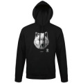 Sweatshirt &agrave; capuche Kiana (Mod&egrave;le Exclusif) Gamme Black Zoo de Thoiry Noir XS