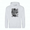 Sweatshirt à capuche Loup Native Tribes Safari de Peaugres Mustard XS