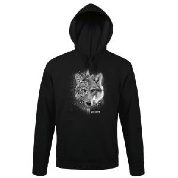 Sweatshirt à capuche Loup Natives Tribes les Loups du Gévaudan Airforce Blue XS