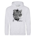 Sweatshirt à capuche Loup Natives Tribes Parc Animalier des Pyrénées Ash XS