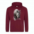 Sweatshirt à capuche Rhino Native Tribes Safari de Peaugres + transfert Col Safari de Peaugres Burgu