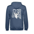 Sweatshirt à capuche Sérigraphie Recto/ Verso Ah/ Ah Baba Hellendoorn Airforce Blue S