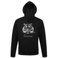 Sweatshirt &agrave; capuche Sylvester Tigre (Mod&egrave;le Exclusif) Gamme Black Cerza Noir S