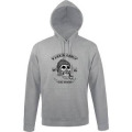 Sweatshirt &agrave; capuche Vieux Loup de Mer Gris Chin&eacute; XS