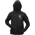Sweatshirt &agrave; capuche zipp&eacute; Korrigan Lance Black S