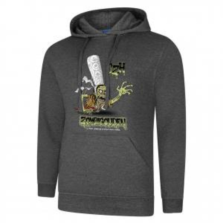 Sweatshirt à capuche Zombigouden Anthracite Chiné M