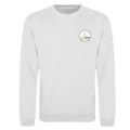 Sweatshirt col rond Transfert pocket logo c&ocirc;t&eacute; Mer + transfert dos logo Boutique c&ocirc;t&eacute; Mer Ash XS