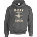 Sweatshirt unisexe &agrave; capuche D-Day Operation Navy S